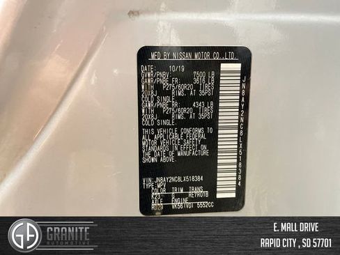 Used 2020 Nissan Armada SL w/ Premium Package AWD/4WD image 29