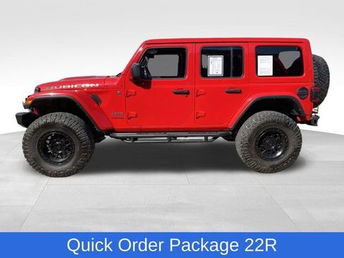 Used 2022 Jeep Wrangler Unlimited Rubicon w/ LED Lighting Group image 2