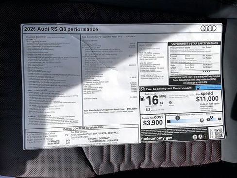 New 2026 Audi RS Q8 performance image 13