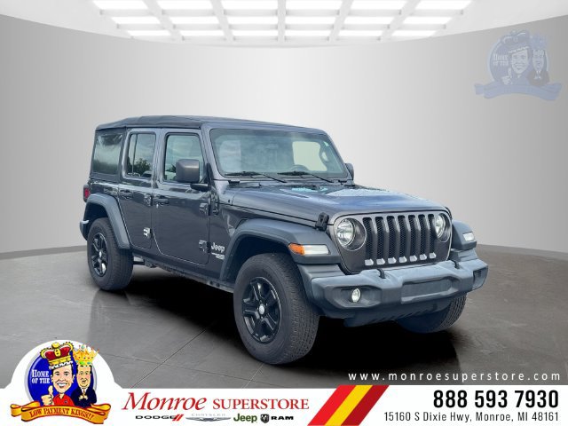 Used 2018 Jeep Wrangler Unlimited Sport S AWD/4WD image 1