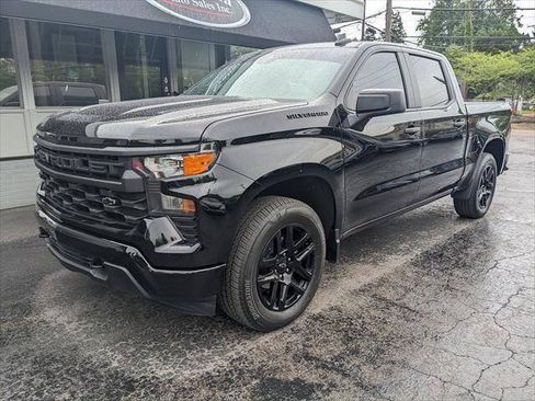 Used 2023 Chevrolet Silverado 1500 Custom w/ LPO, Dark Essentials Package AWD/4WD image 1