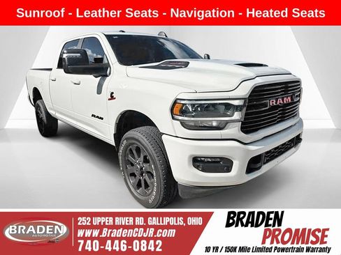 Used 2024 RAM 3500 Laramie w/ Night Edition AWD/4WD image 1