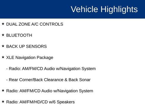 Used 2015 Toyota Sienna XLE w/ XLE Navigation Package FWD image 12