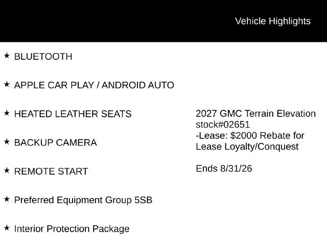 New 2027 GMC Terrain Denali AWD/4WD image 2