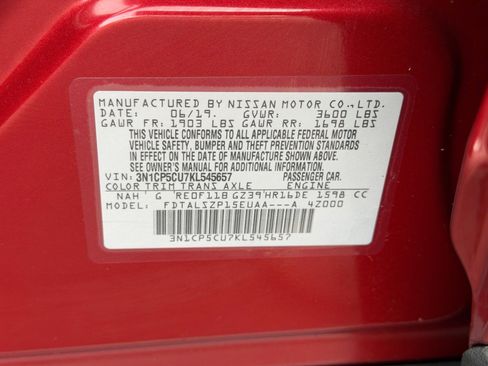 Used 2019 Nissan Kicks SV FWD image 31