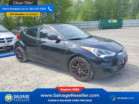Used 2015 Hyundai Veloster w/ Option Group 02 FWD image 5