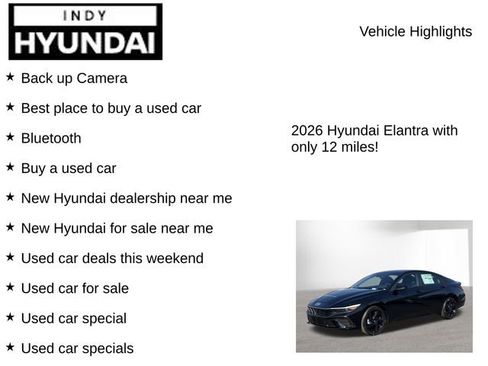 New 2026 Hyundai Elantra SEL Sport Premium FWD image 7