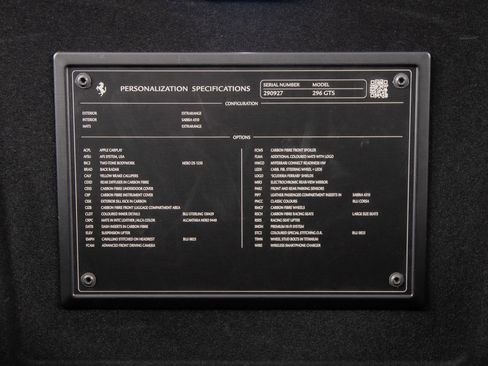 Certified 2023 Ferrari 296 GTS image 51