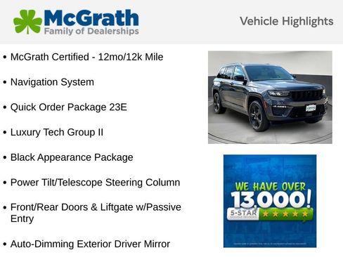 Used 2023 Jeep Grand Cherokee Limited w/ Luxury Tech Group II AWD/4WD image 6