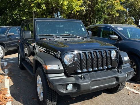 Used 2021 Jeep Wrangler Unlimited Sport w/ Sun And Sound Package AWD/4WD image 1