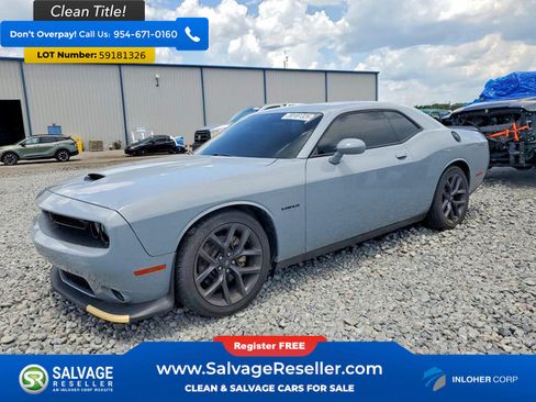 Used 2022 Dodge Challenger R/T w/ Plus Package RWD image 1