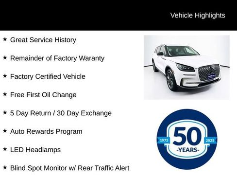 Used 2023 Lincoln Corsair AWD w/ Equipment Group 101A image 7