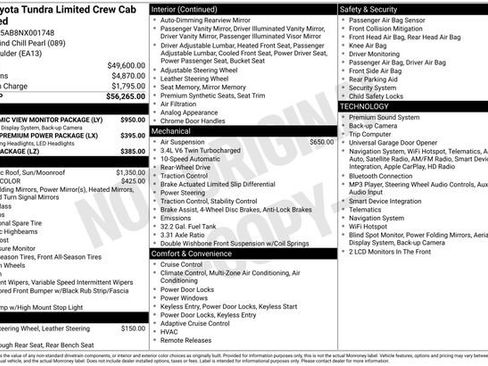 Used 2022 Toyota Tundra Limited RWD image 8