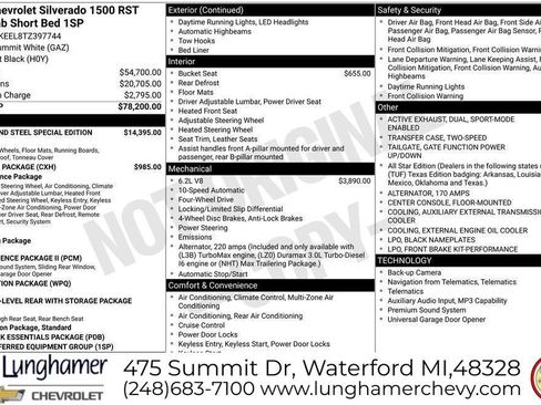 New 2026 Chevrolet Silverado 1500 RST AWD/4WD image 19