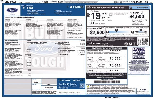 New 2026 Ford F150 XLT w/ Equipment Group 302A MID AWD/4WD image 32