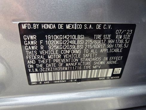 Used 2024 Honda HR-V LX image 19