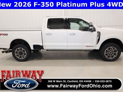 New 2026 Ford F350 Platinum w/ Platinum Plus Package