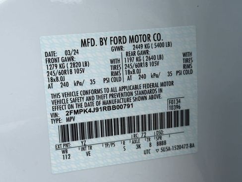 Certified 2024 Ford Edge SEL image 28