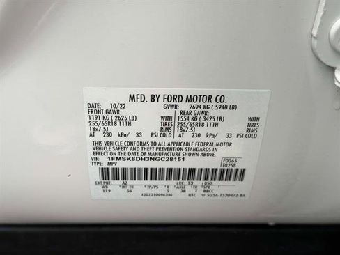 Used 2022 Ford Explorer XLT w/ Equipment Group 202A image 13