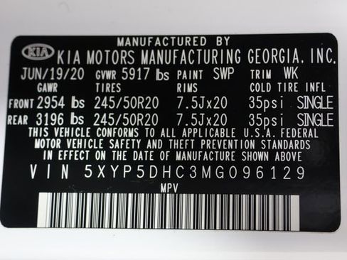 Used 2021 Kia Telluride SX w/ Nightfall Edition Package image 33