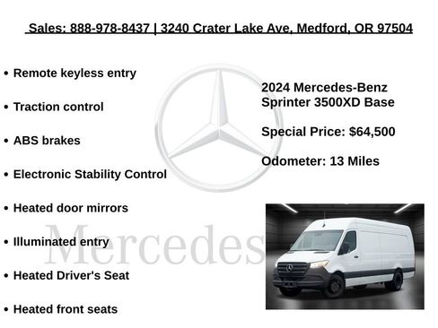Used 2024 Mercedes-Benz Sprinter 3500 image 5