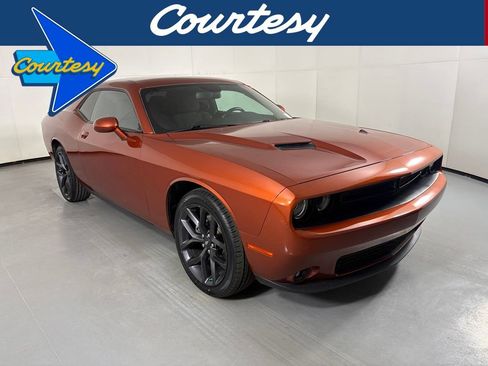 Used 2023 Dodge Challenger SXT w/ Blacktop Package RWD image 1