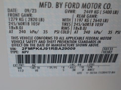 Certified 2024 Ford Edge SEL w/ Convenience Package AWD/4WD image 27
