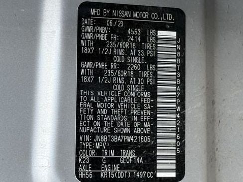 Used 2023 Nissan Rogue SV FWD image 31