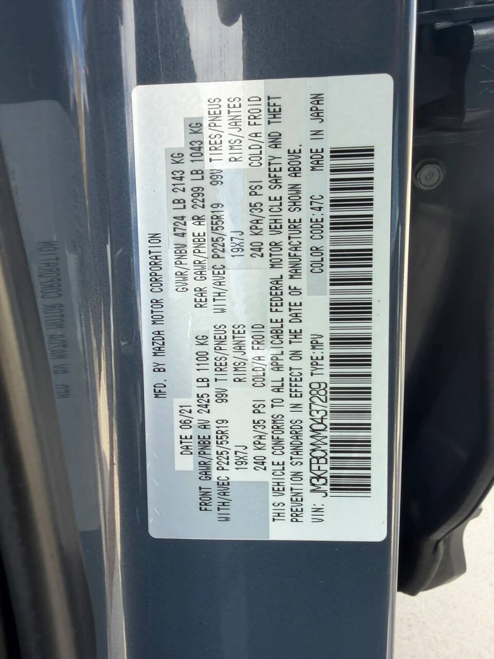 Used 2021 MAZDA CX-5 Carbon Edition AWD/4WD image 32