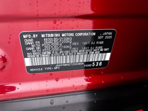 New 2026 Mitsubishi Eclipse Cross SEL image 28