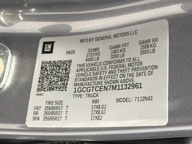 Used 2021 Chevrolet Colorado LT w/ LT Convenience Package AWD/4WD image 25