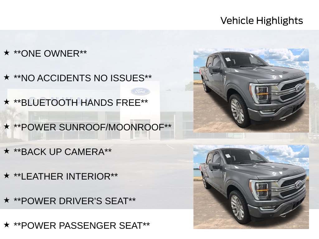 Used 2021 Ford F150 Limited AWD/4WD image 3