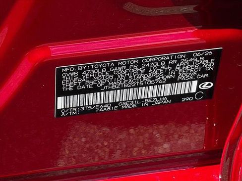 New 2026 Lexus IS 350 F Sport w/ Accessory Package Z1 RWD image 16