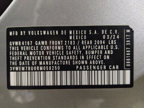 Used 2024 Volkswagen Jetta SE image 33