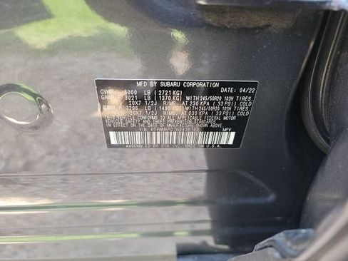 Used 2022 Subaru Ascent Touring w/ Popular Package #2A AWD/4WD image 12