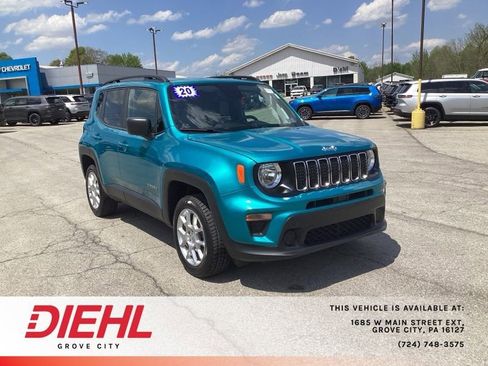 Used 2020 Jeep Renegade Sport w/ Sport Appearance Group AWD/4WD image 1