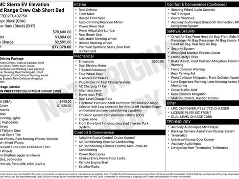 New 2026 GMC Sierra EV Elevation image 25