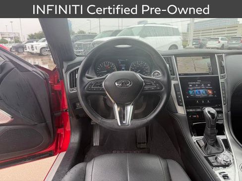 Certified 2022 INFINITI Q60 3.0t Luxe w/ Essential Package RWD image 16