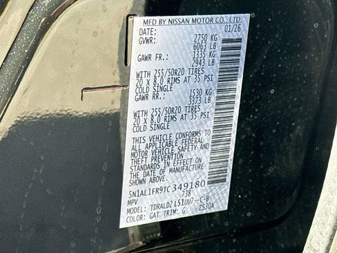 Certified 2026 INFINITI QX60 Luxe w/ Cargo Package FWD image 36