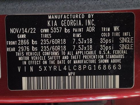 Used 2023 Kia Sorento S w/ Panoramic Sunroof Package FWD image 33