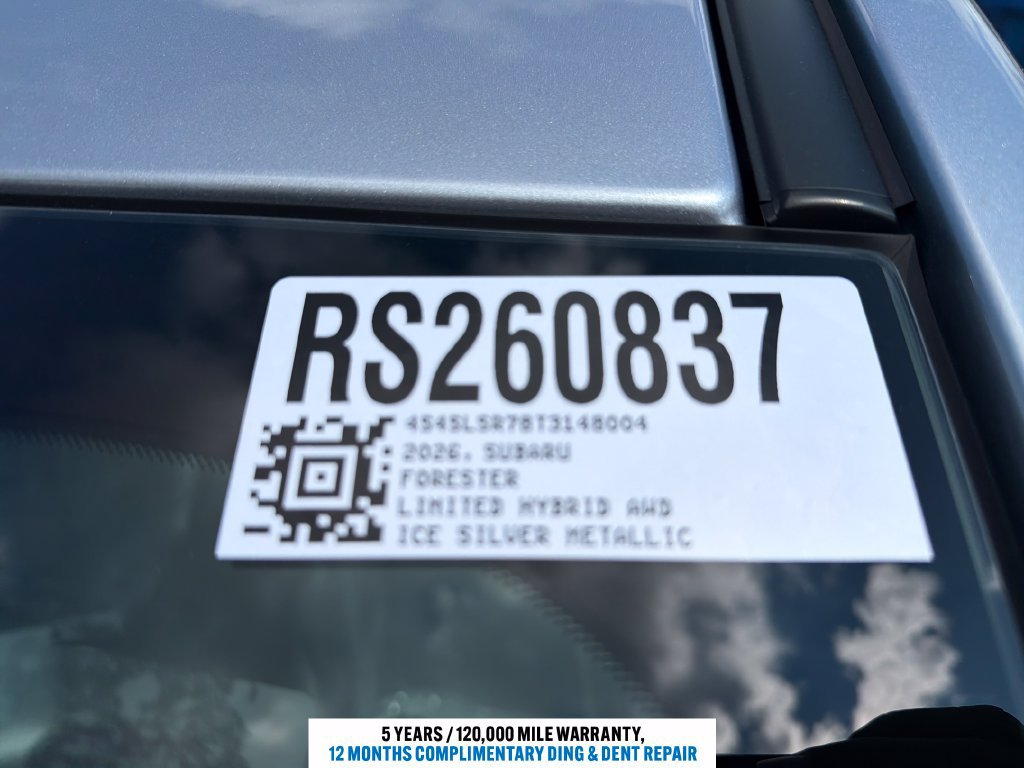 New 2026 Subaru Forester Limited AWD/4WD image 12