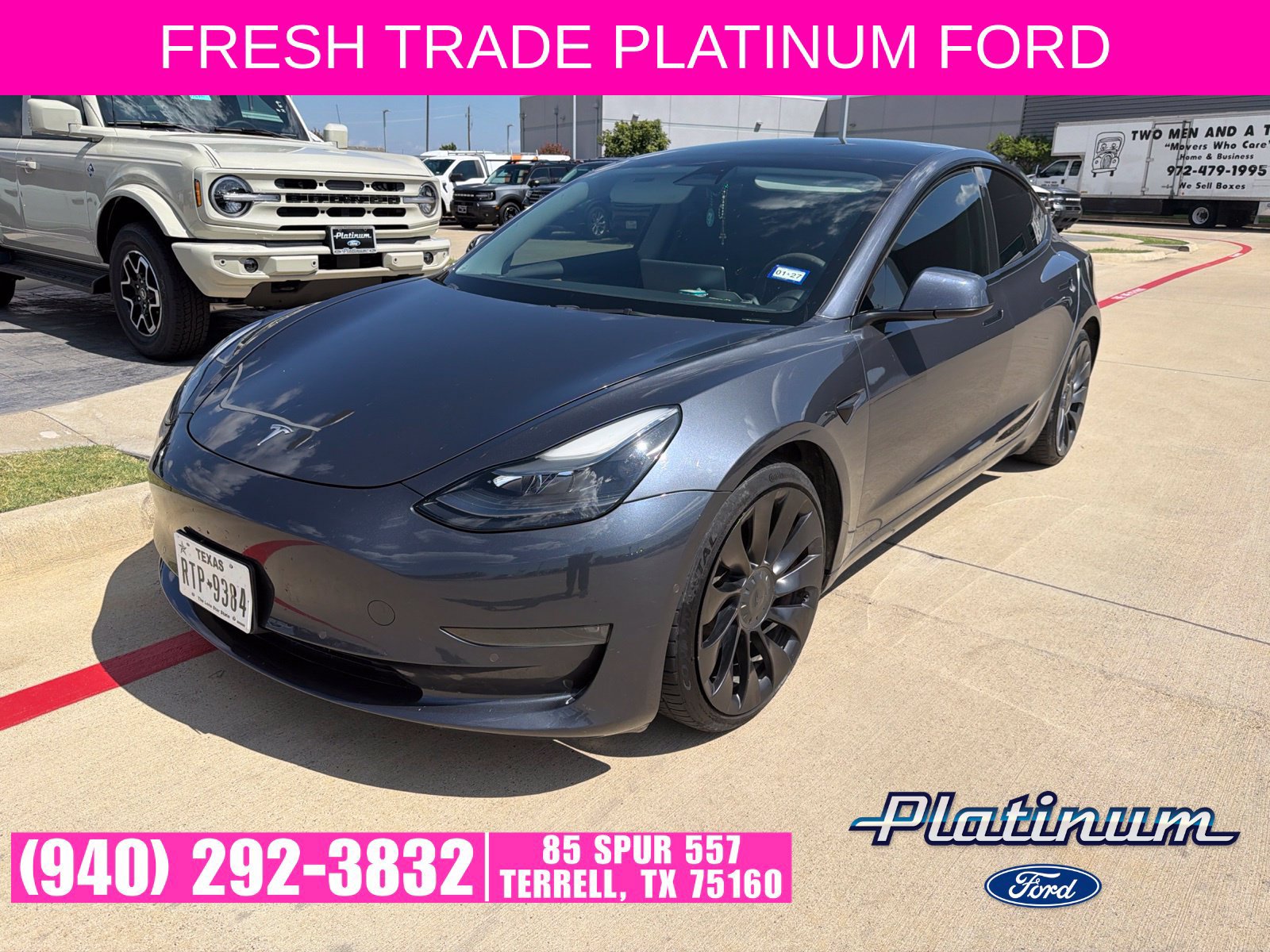 Used 2022 Tesla Model 3 Performance AWD/4WD image 3