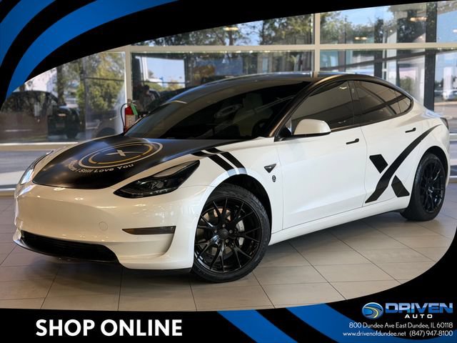 Used 2021 Tesla Model 3 Long Range AWD/4WD image 1