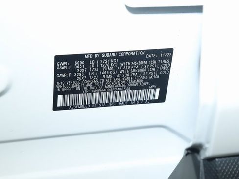 Certified 2023 Subaru Ascent Limited w/ Technology Package image 22