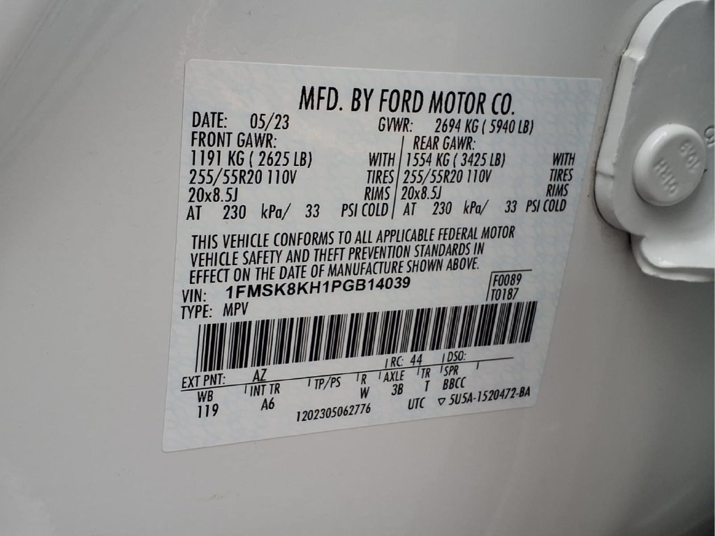 Used 2023 Ford Explorer ST-Line w/ Class IV Trailer Tow Package AWD/4WD image 23