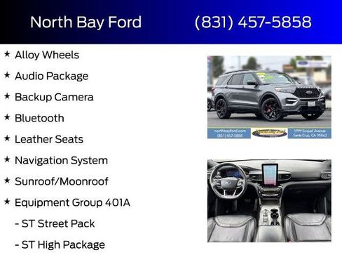 Certified 2021 Ford Explorer ST w/ Equipment Group 401A AWD/4WD image 4