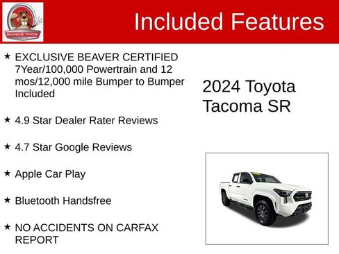 Used 2024 Toyota Tacoma SR RWD image 4