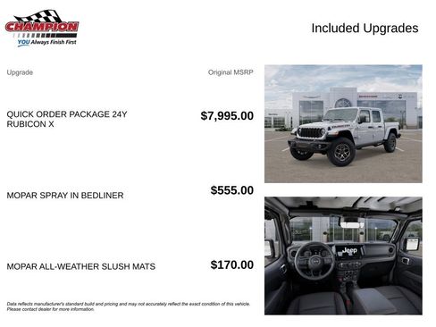 New 2026 Jeep Gladiator Rubicon image 6