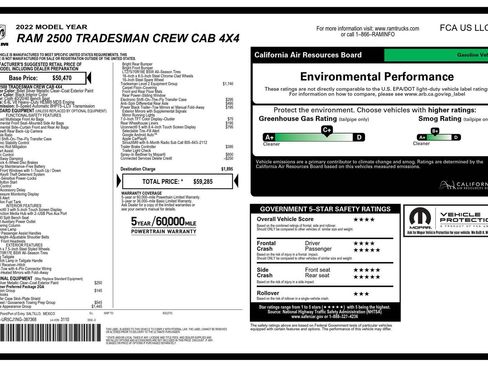 Used 2022 RAM 2500 Tradesman AWD/4WD image 4