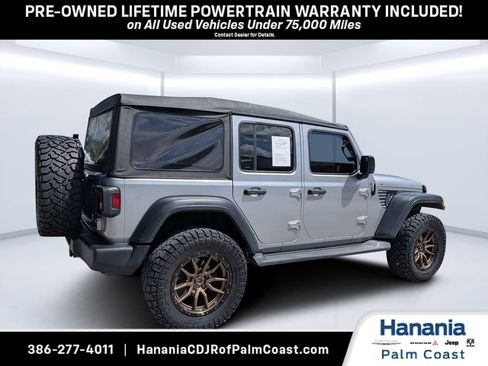 Used 2018 Jeep Wrangler Unlimited Sport S AWD/4WD image 3